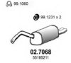 ALFA 55185211 End Silencer